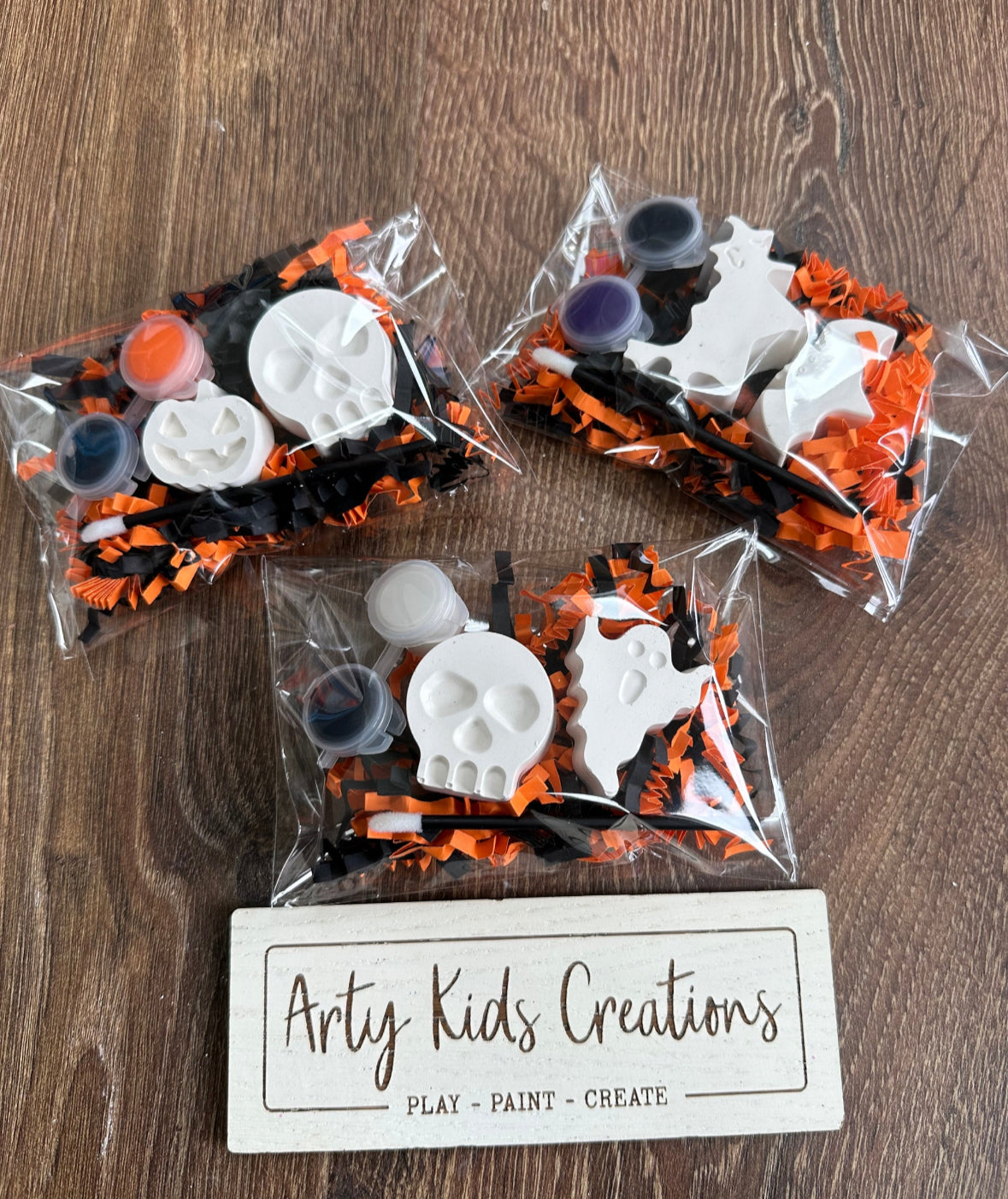 Paint Your Own Mini Halloween Party Favour