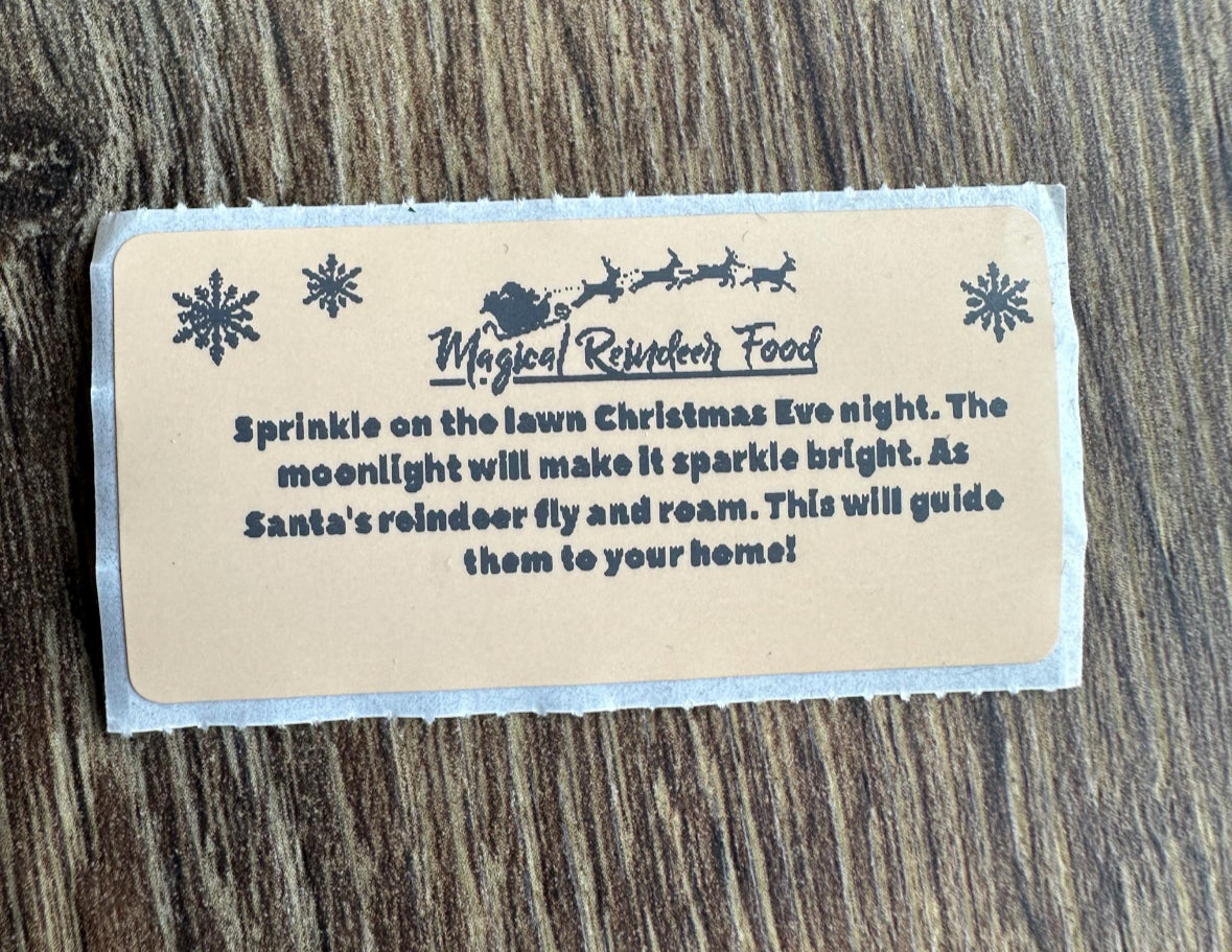 Wildlife Friendly Magical Reindeer Food