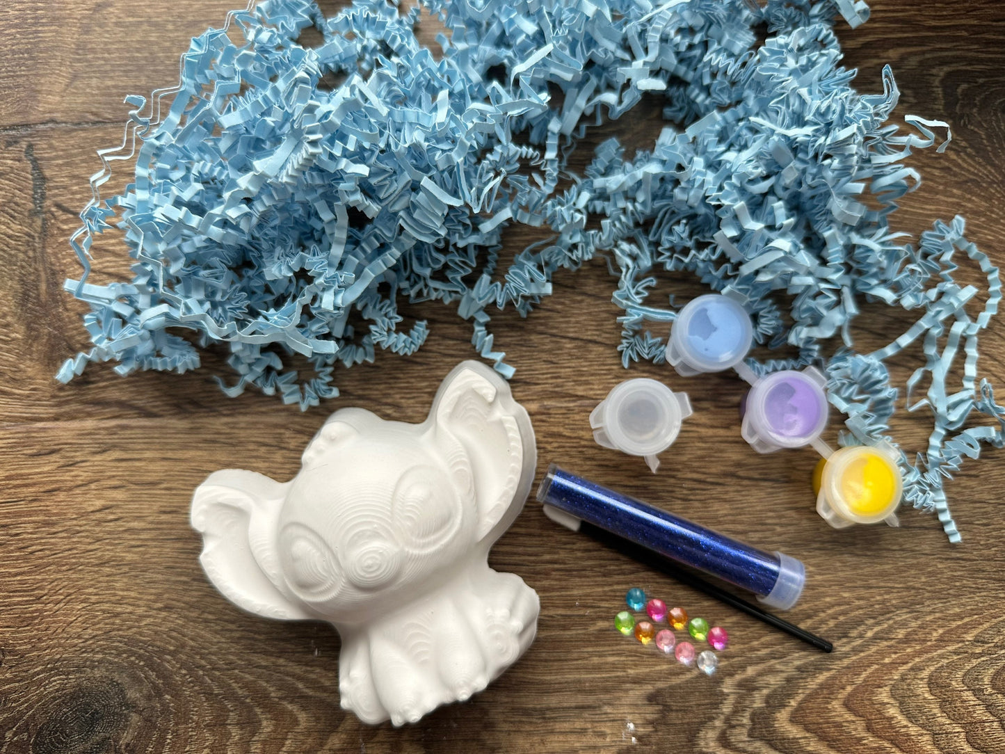 Paint Your Own Blue Alien  Party Favour