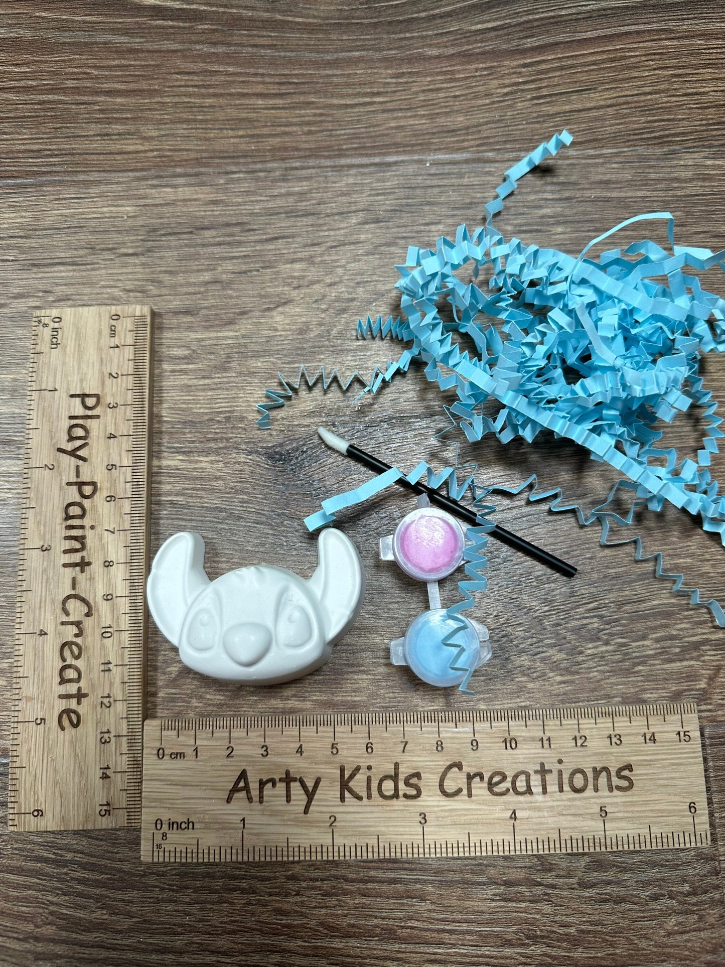 Paint Your Own Blue Alien  Party Favour ~ Magnet Option