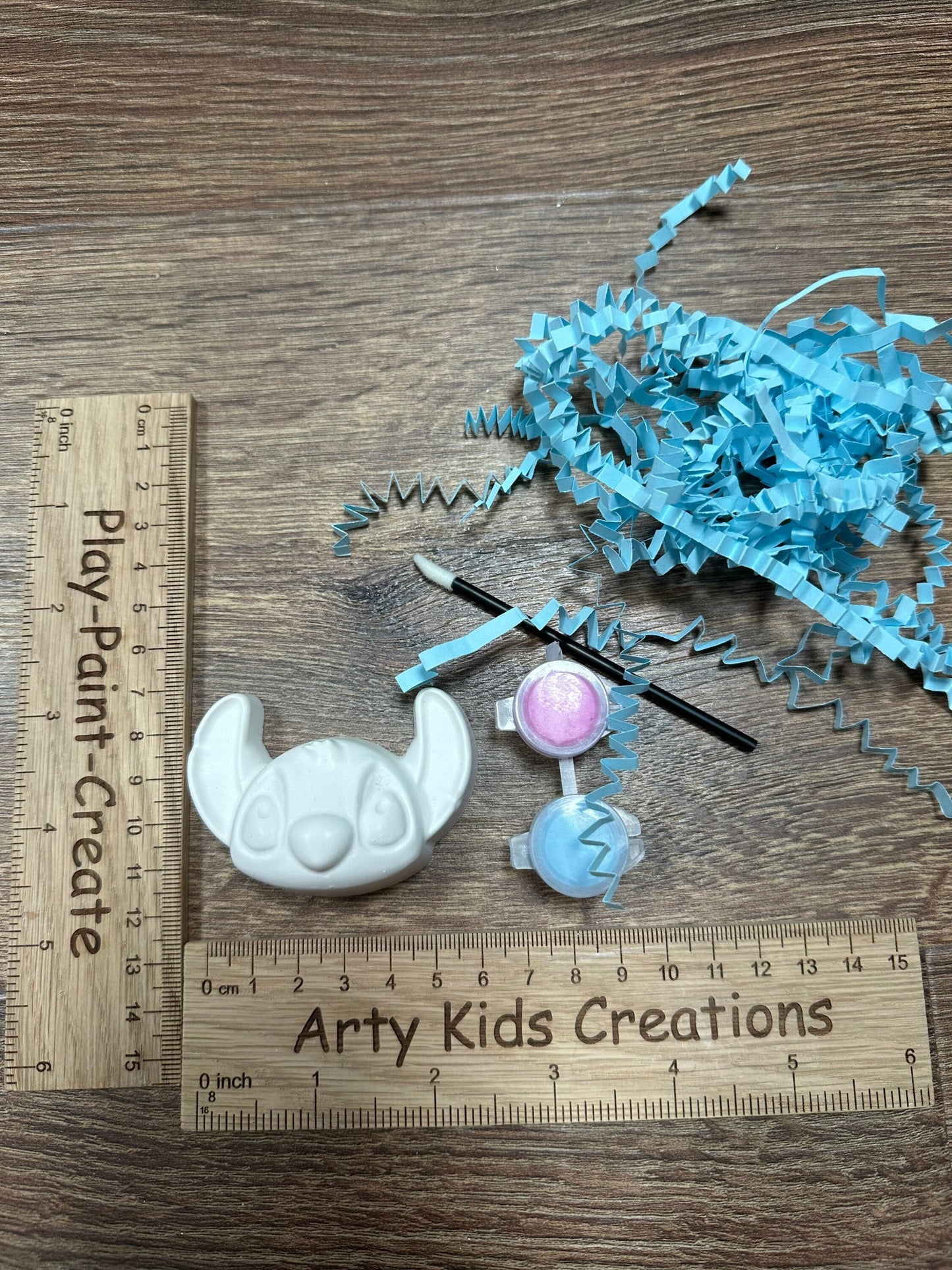 Paint Your Own Blue Alien  Party Favour ~ Magnet Option