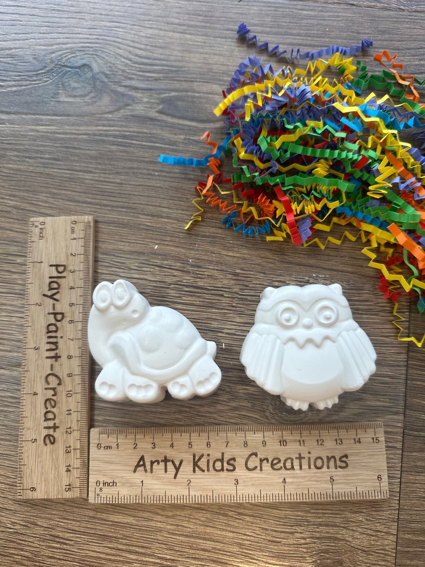 Paint Your Own Woodland Animal Party Favour ~ Craft Kit ~ Kids Party Bags ~ Hobby~ Owl~ Tortoise~ Fox~ Hedgehog ~ Squirrel ~ Frog