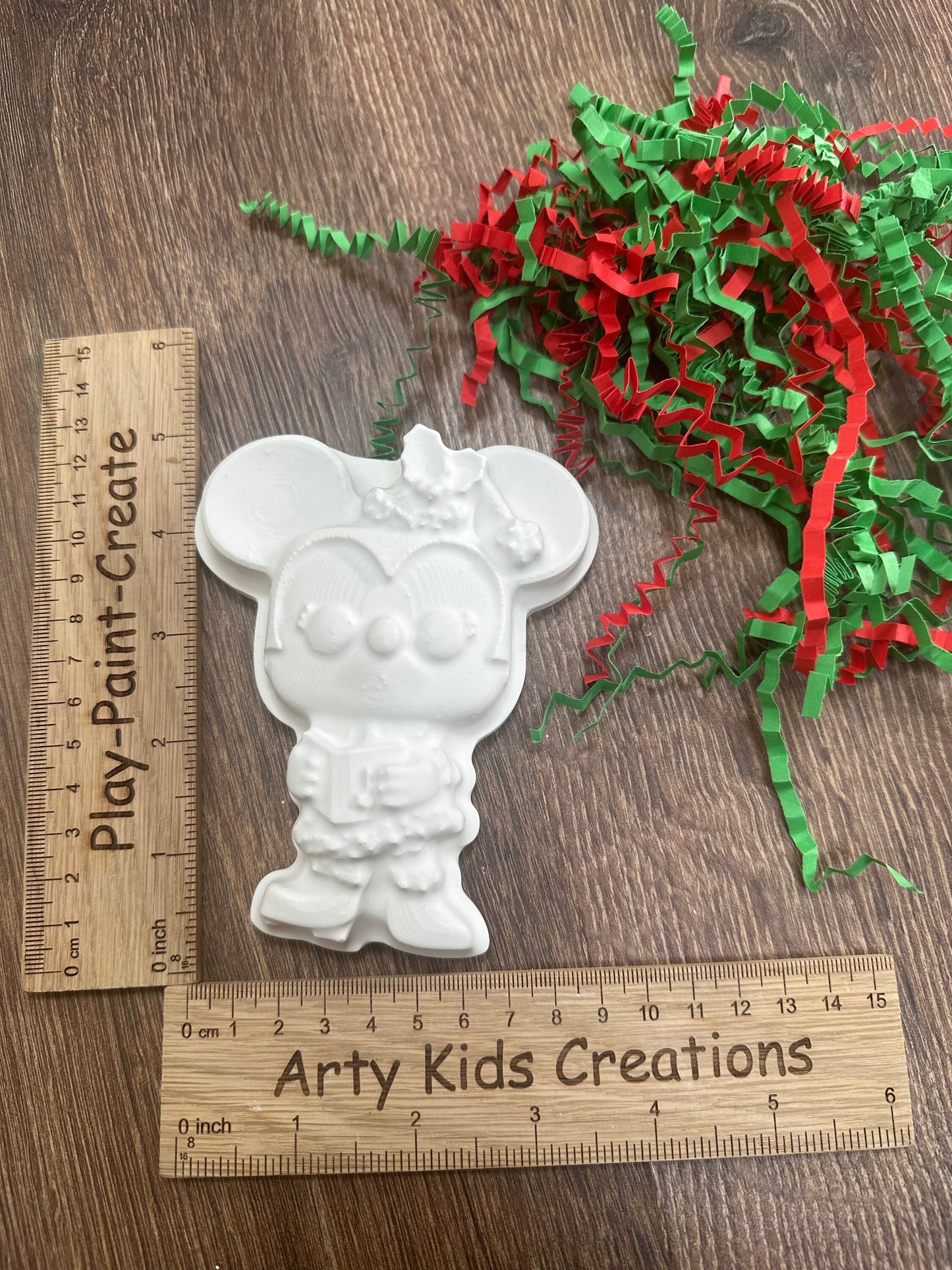 Paint Your Own Christmas Mouse ~ Stocking Filler~ Christmas ~ Xmas Eve Box ~ Rainy Day Activity  ~ Party Favour