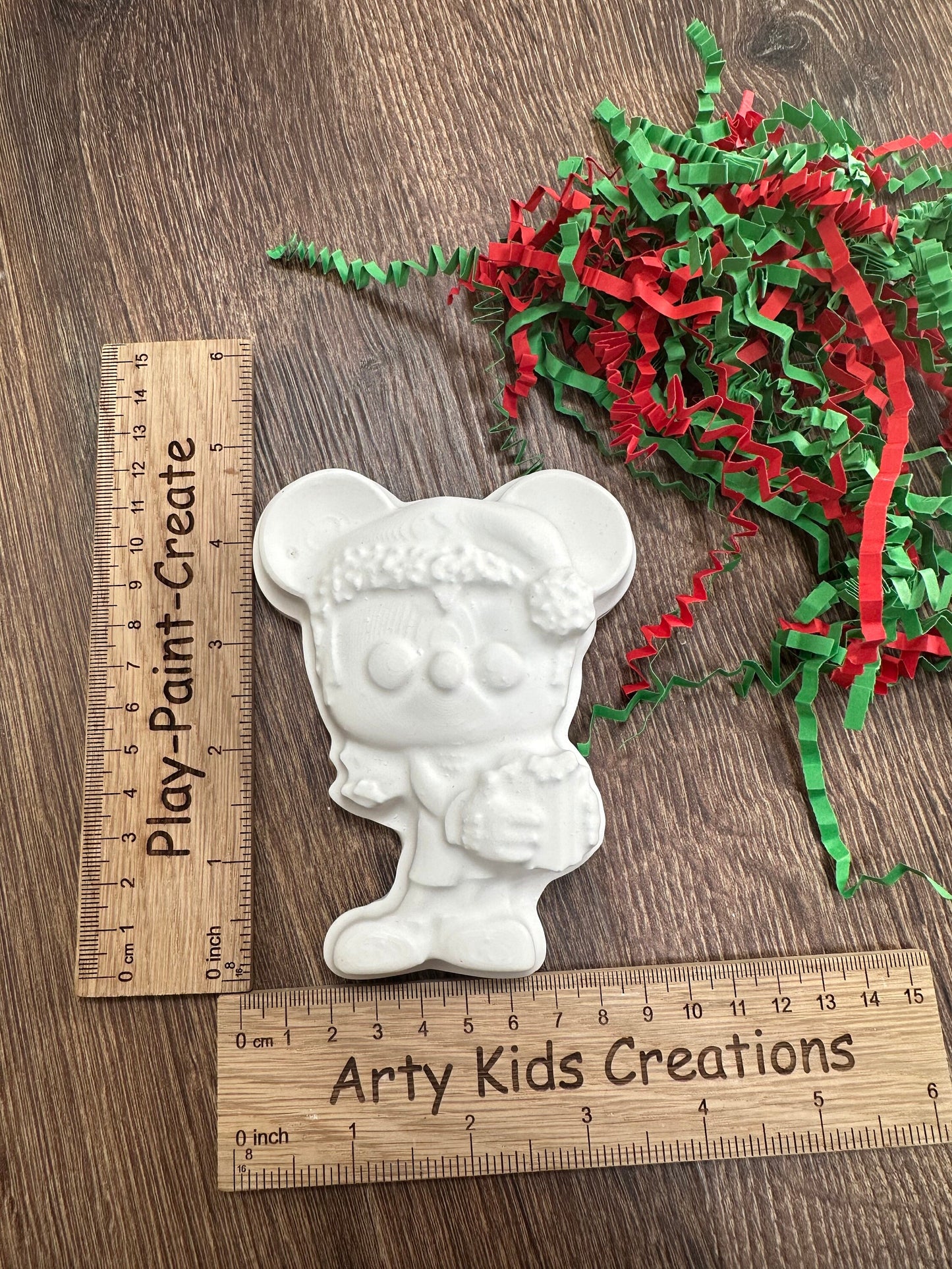 Paint Your Own Christmas Mouse ~ Stocking Filler~ Christmas ~ Xmas Eve Box ~ Rainy Day Activity  ~ Party Favour