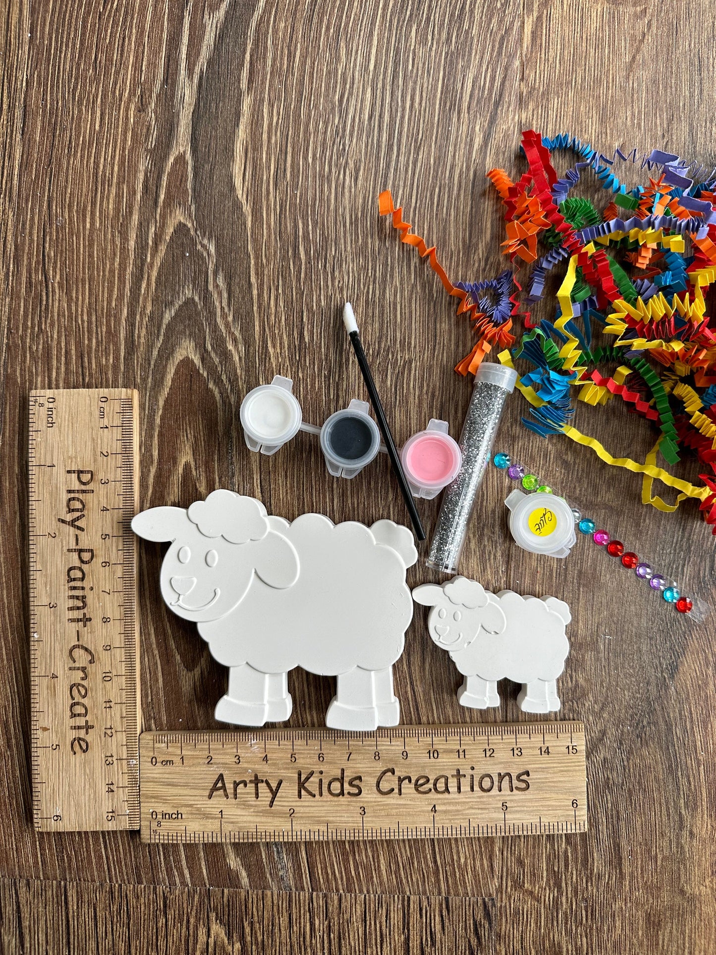 Paint Your Own Sheep Craft Set ~ Craft Kit~ Pocket Money Crafts ~ Rainy Day Activity~ Party Favours ~ Gift